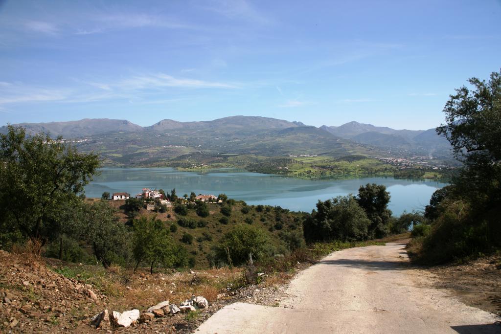 Attico Los Montes With Private Pool Viñuela Zimmer foto